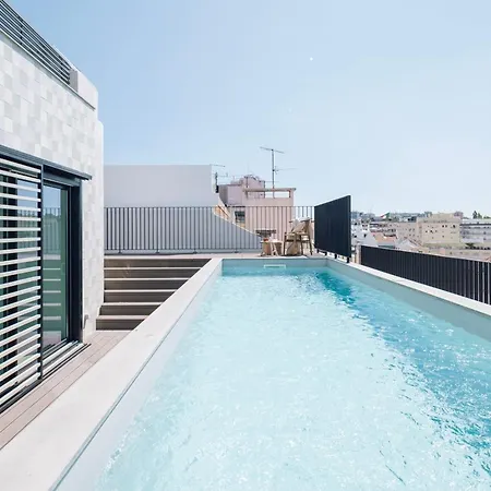 Apartmán Carvalhal - 2 Bedrooms And Pool In Avenidas Novas Lisboa